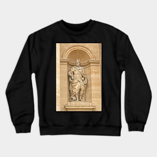 Eglise du Dome - Outside Sculptures 2 © Crewneck Sweatshirt